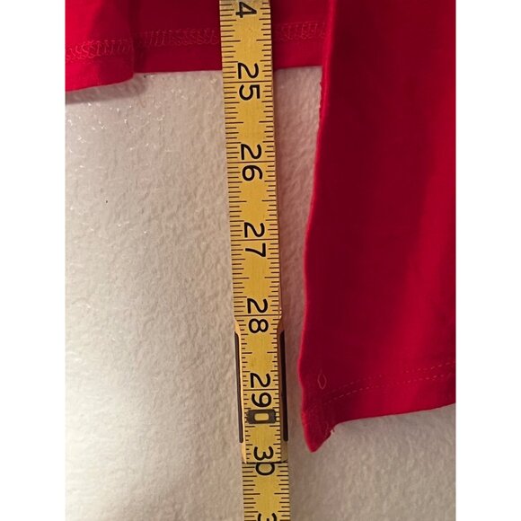 Made By Johnny Womens Red Lightweight Open Front Cardigan Shrug XL - Picture 11 of 11